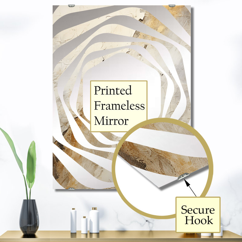 Miroir Crumity, 40 po x 30 po