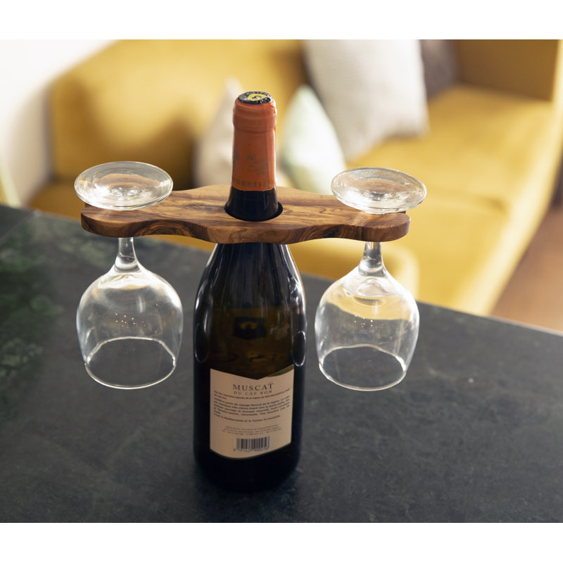 Porte-bouteilles et porte-verres à vin