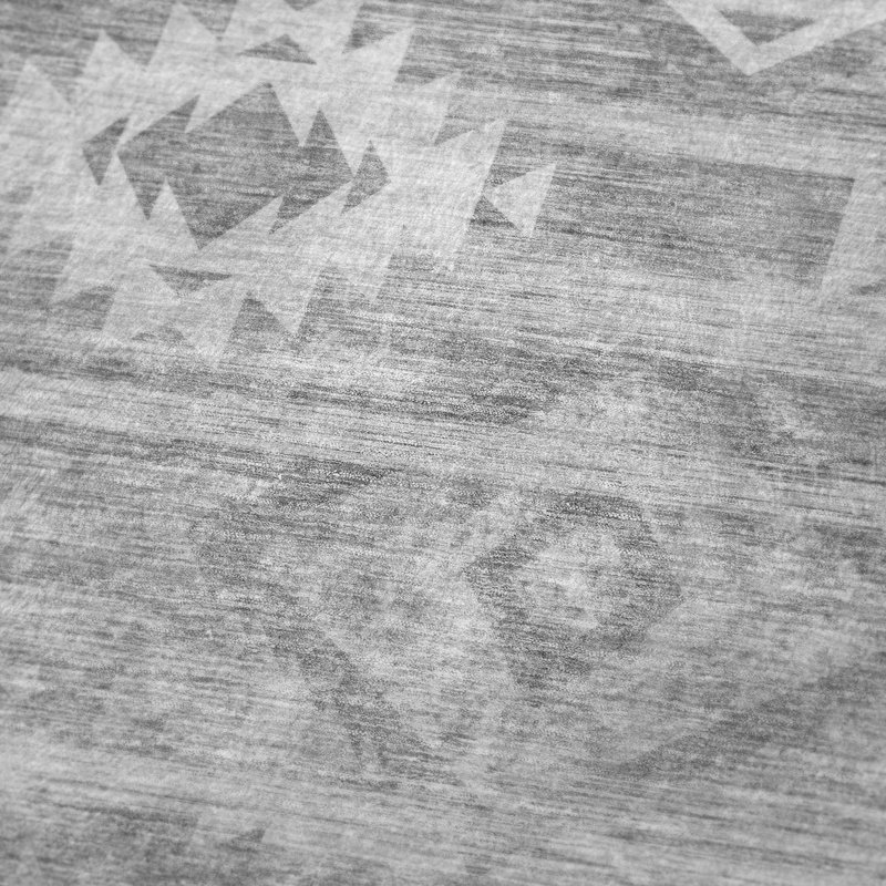 Jeté Sherpa ASB837 Southwest Addison, Silver Geometric