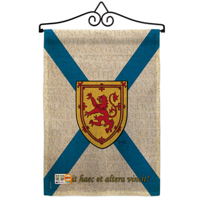 Double Sided 18.5'' H x 13'' W Polyester Garden Flag