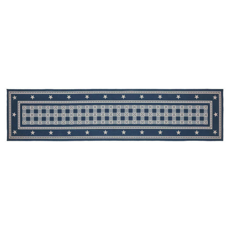 Tapis intérieur / extérieur Bronez, Tapis de couloir 1 pi 10 po x 8 pi