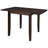 Espresso Extendable Dining Table Set With Storage For Small Spaces