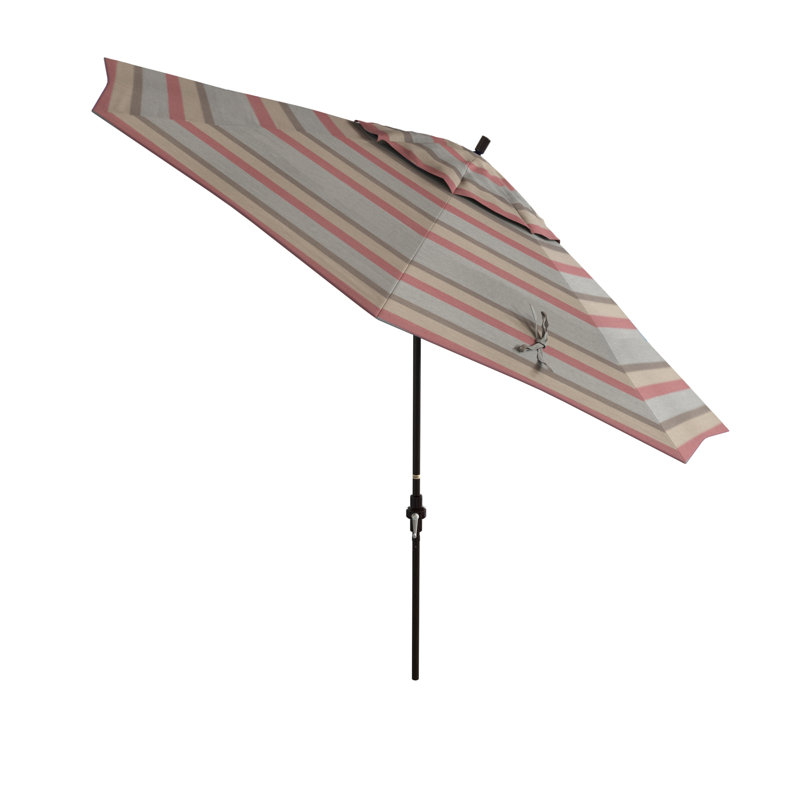 Sunbrella, Gris / orange rayé Sunbrella®