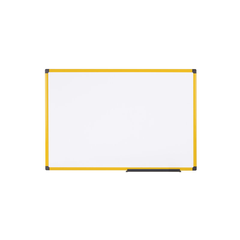 Wall Porcelain Magnetic Medium - 4' - 6' Whiteboard, 100cm H x 150cm L x 1.5cm D
