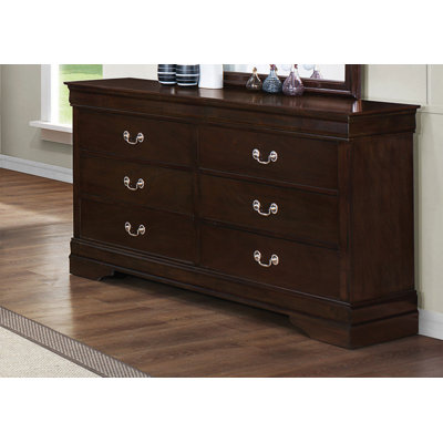 Commode 6 tiroirs 58,25 po Brelle