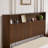Queen-Size Slatted Bed Frame With Storage