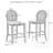 Katia 2-piece Cane-back Counter Stool Set