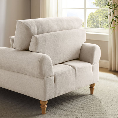 Chaise longue rembourrée avec dossier réglable Jazier