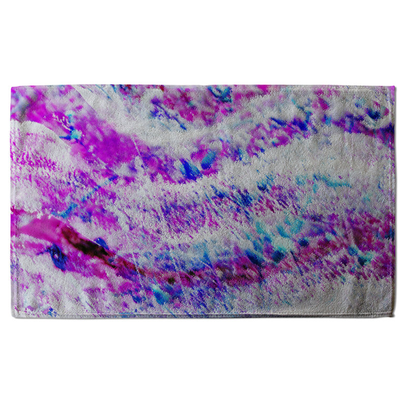 Cotton Tea Towel Kitchen Towel, Purple