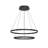 Cerchio Aluminium Dimmable LED Chandelier-98799092-98799093