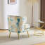 Fauteuil d'appoint en tonneau 2 pièces avec coussin lombaire