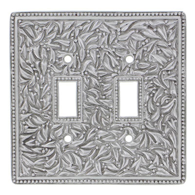 San Michele Patterned 2 - Gang Toggle Light Switch Wall Plate