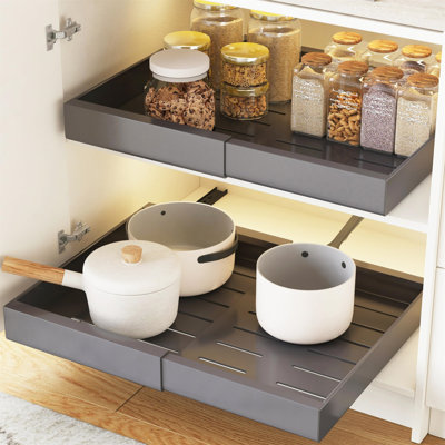 Blancheville Adjustable Pull Out Drawer