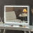 Khalaya Metal Rectangle LED Floor Mirror