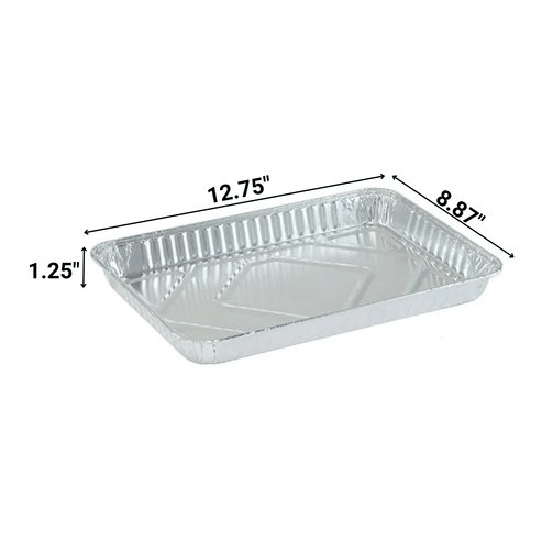 Disposable Small 1/4 Size Aluminum Cake & Cookie Baking Sheet for Baking, Serving & Catering