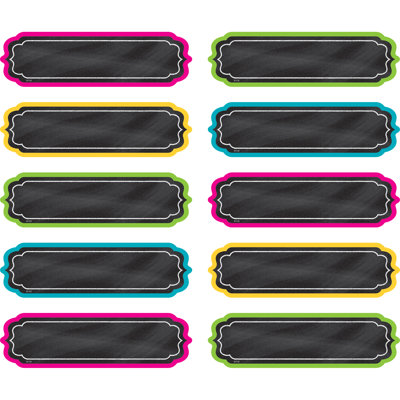 Teacher Created Resources Chalkboard Labels