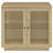 Tilbury 2-Door Glass Front Accent Display Cabinet Light Oak