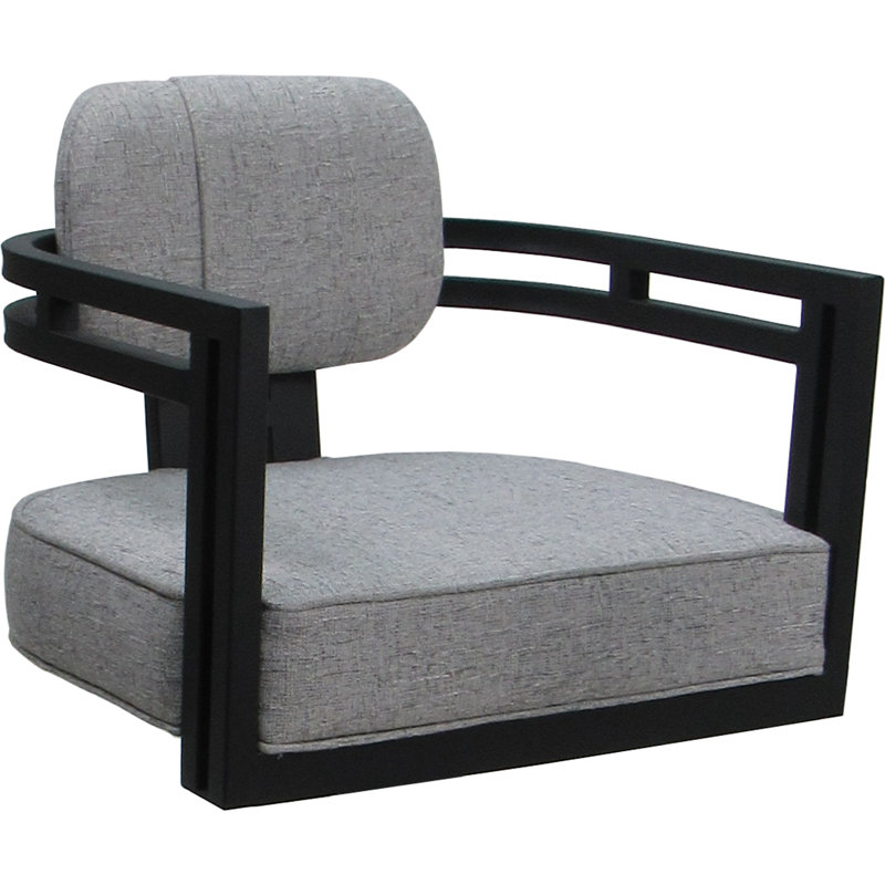 Ardoise Hemsath - noir - assise de 34 po, Noir, Crème