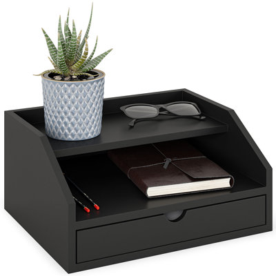 Rangement de bureau à 3 niveaux avec tiroir Mason