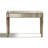 Console Table Mirror Set Antique Mirrored Glass Top Gold Frame
