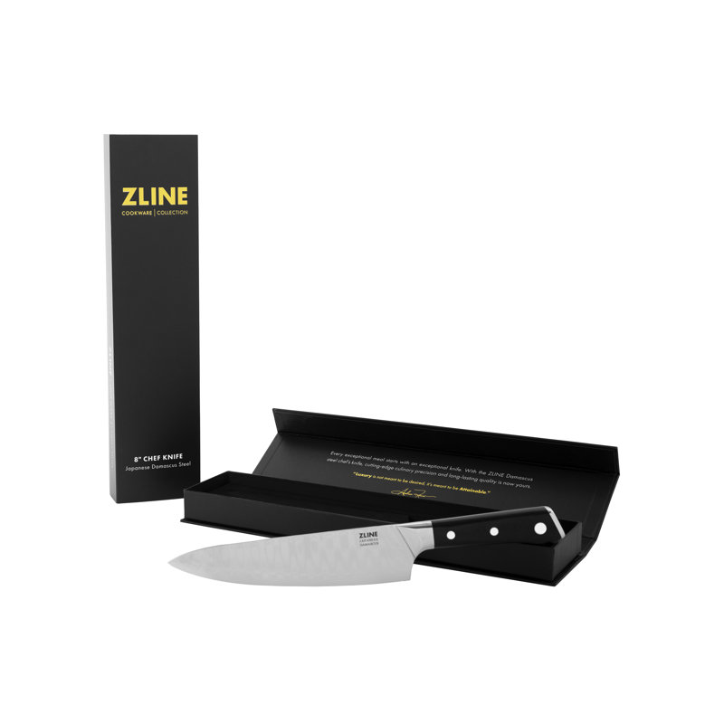 Zline 8” Professional Damascus Steel Chef’s Knife