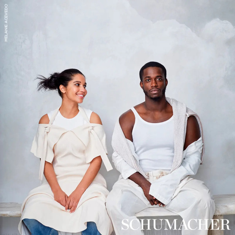 Schumacher x Colette Cosentino Sirene Panel Set, Dusk
