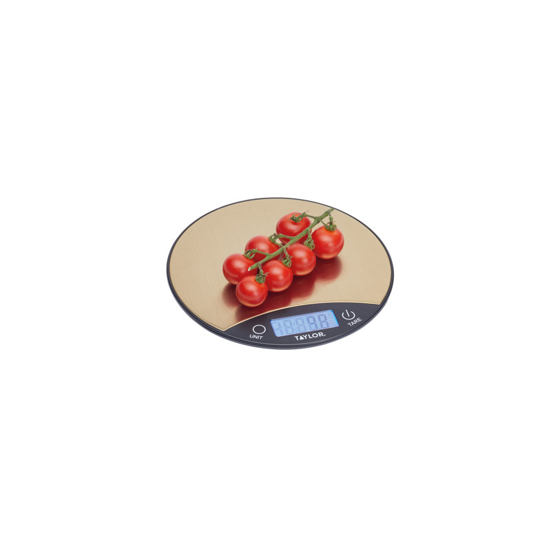 Taylor Pro Digital Scale, Brass/Black