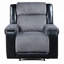 Soft Recliner, Alicia Grey Recliner