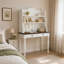 Bureau avec tiroirs et tablettes-743603055