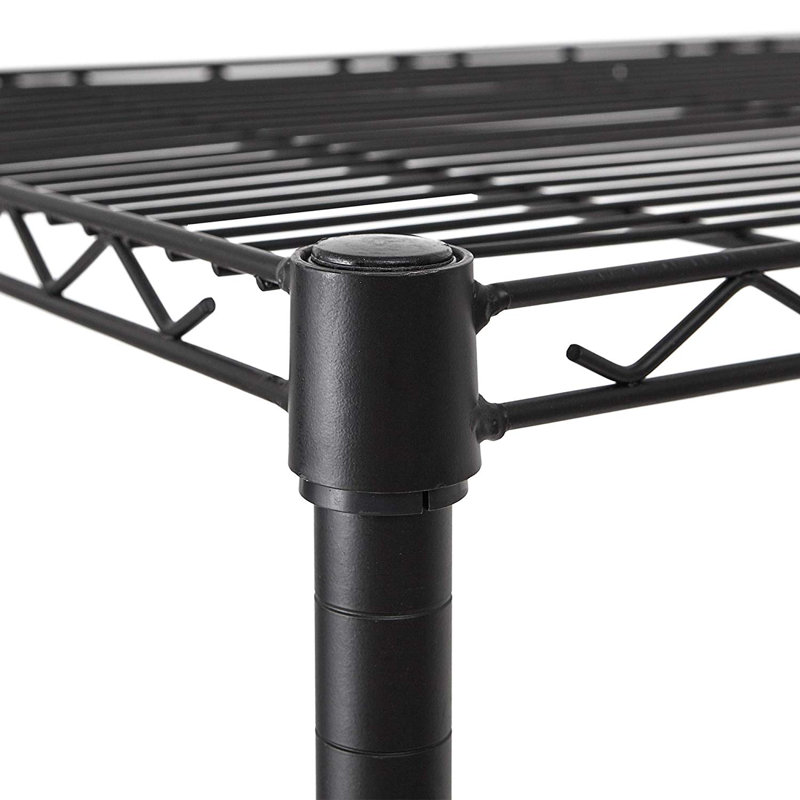Hana Suprima Carbon Steel Wide 5 Shelf Mini Fridge Organizer