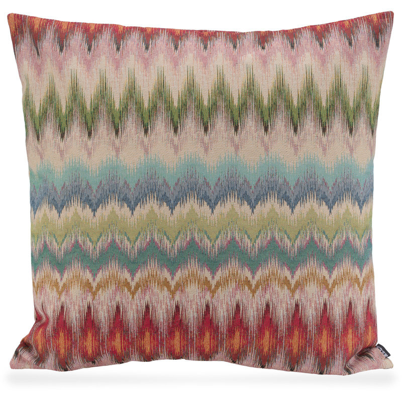 Esra Ikat Cushion, 10cm H x 60cm W x 60cm D