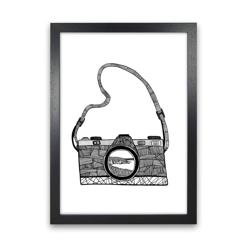 Camera by Carissa Tanton - Print, Black Framed, 63cm H x 46cm W x 3cm D