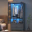 Bubalo Armoire, Wardrobe with Human Body Sensor Light-416444321