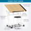 Table à dessin réglable en hauteur Crafton