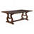 Rustic Java 5-Piece Extension Leaf Dining Set