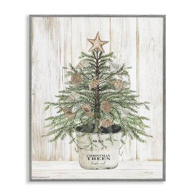 Arbre de Noël rustique coquillage AT-144