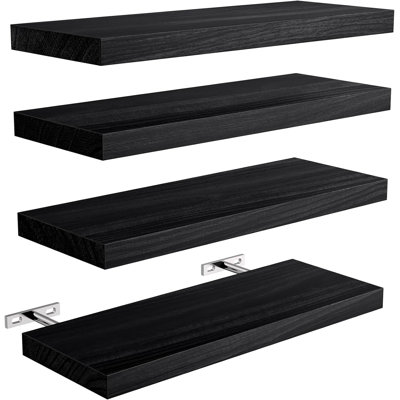 Jennaya 4 Piece Floating Shelf