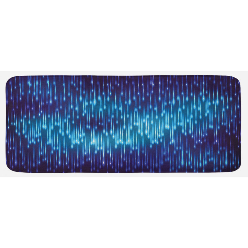 Tapis de cuisine abstrait
