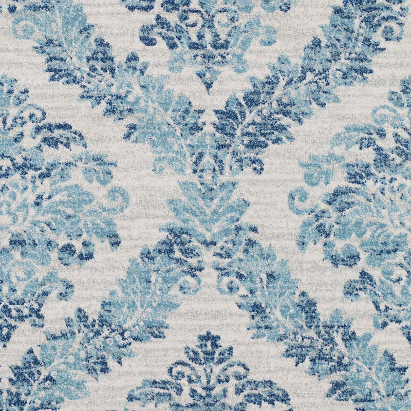 Damask Area Rug, Rectangle 160 x 220cm