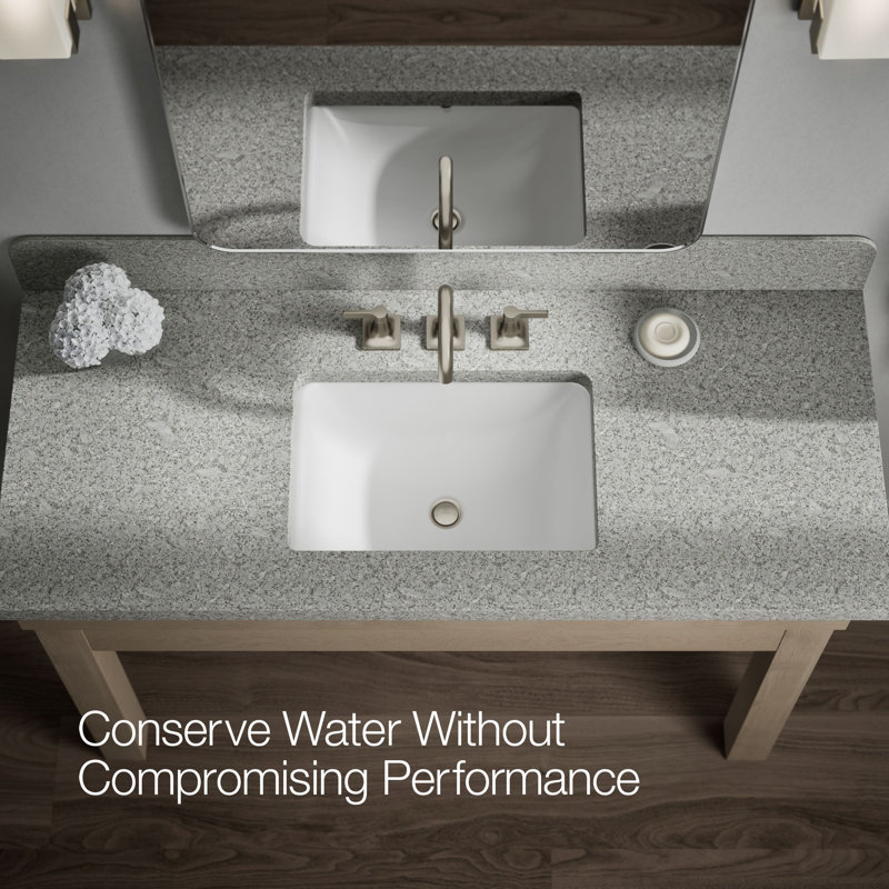 Venza Widespread Bathroom Sink Faucet 1.2 GPM, 1.2 GPM, Vibrant Brushed Nickel