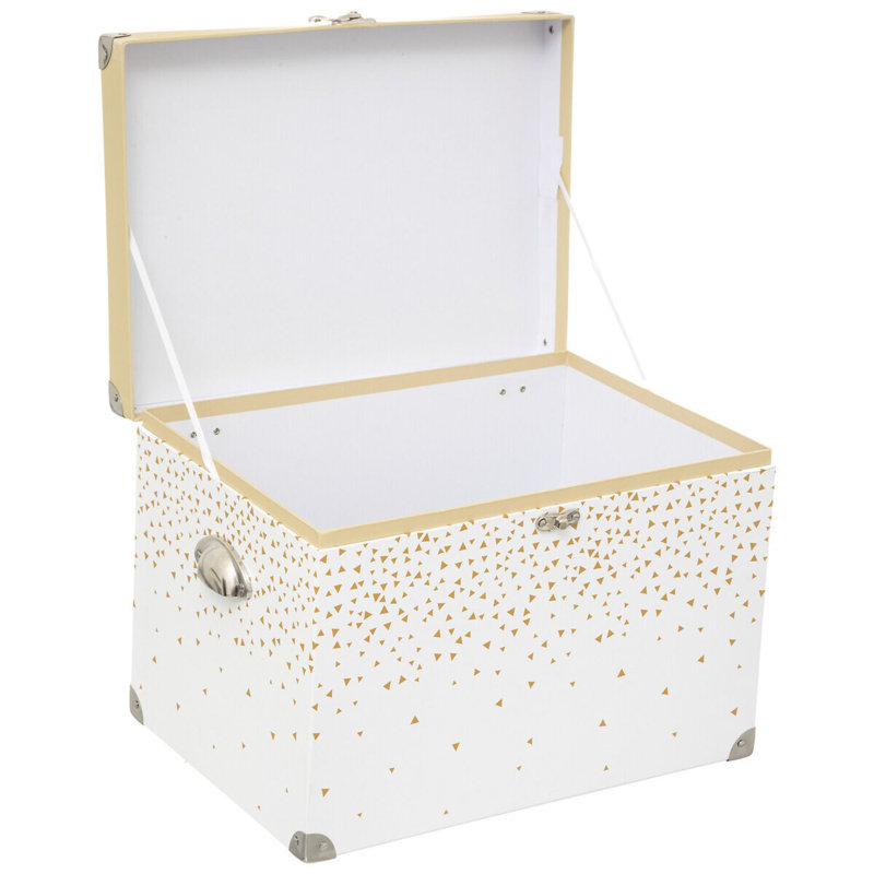 Guthmar Zoomie Kids Solid Wood Toy Box