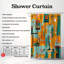 Happy Town - Rideau de douche Premium-1745807828