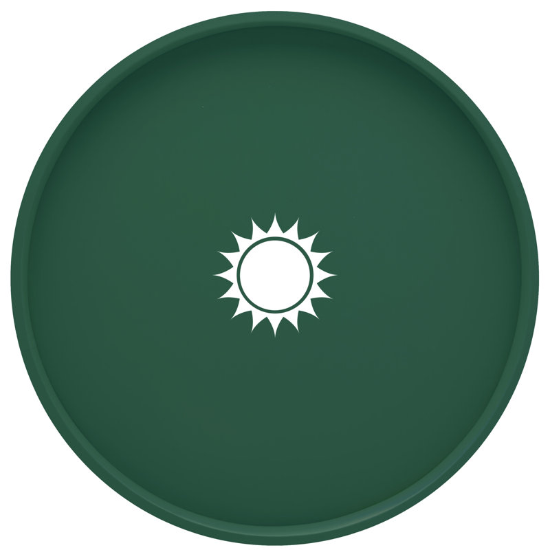 Plateau de service rond Highlawn