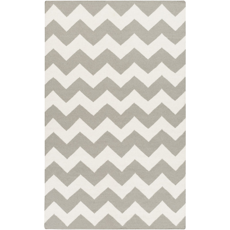 Bangor Wool Chevron Indoor Rug, Rectangle 9' x 12'