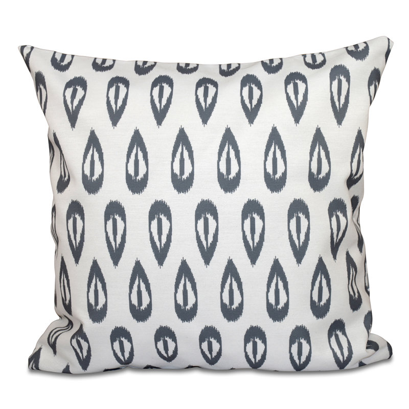 Housse de coussin carré et insert, H 20 po x l 20 po, Gris