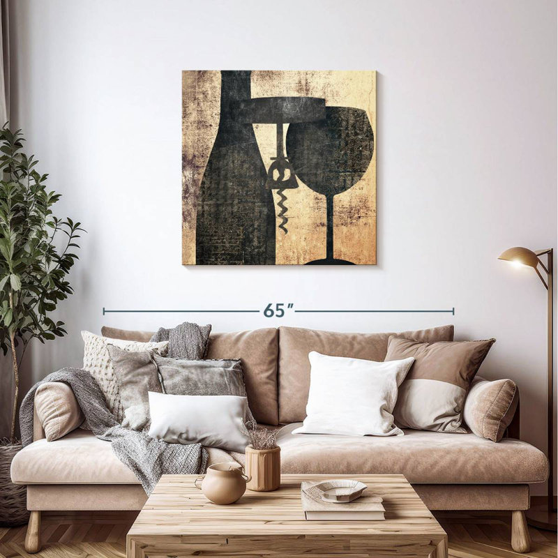 Yarlin Shadowy Kitchen I, 36" H x 36" W