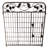 4 Pack Decorative Garden Fences and Borders for Dogs No Dig Metal Fence-890676400-836927464