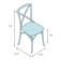 Norton 6 - Person Extendable Four Leg Dining Set