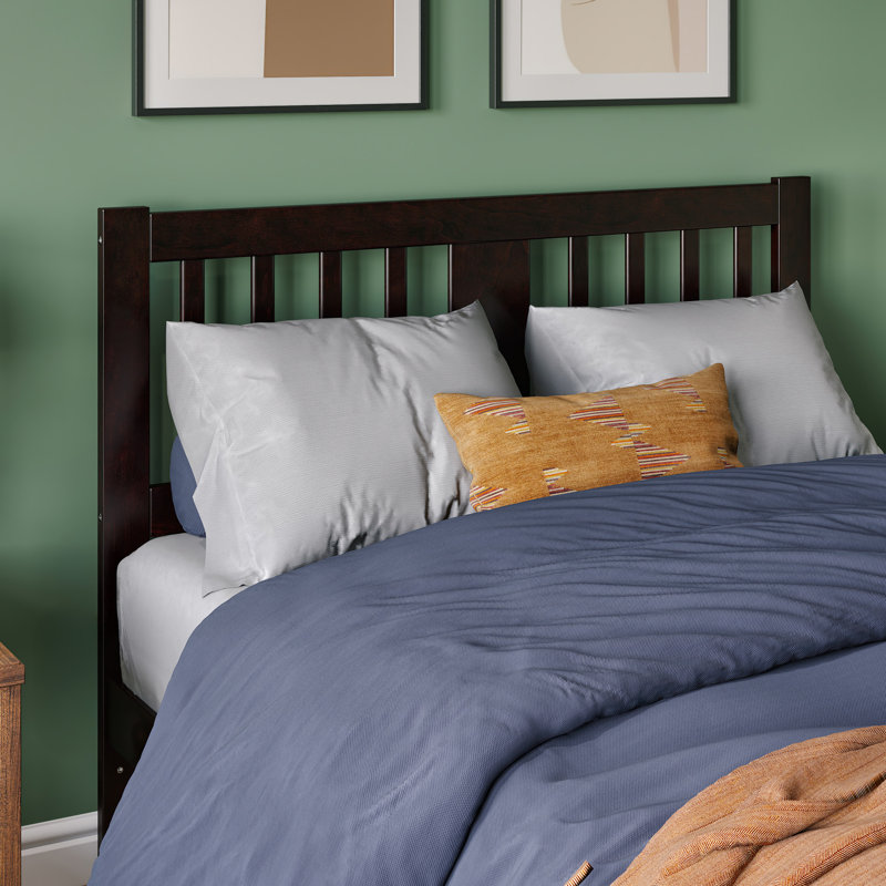Zosia Solid Wood Headboard, Full / Double, Espresso