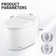 Smart Toilet Bidet Combo With Foot Sensor Open Cover/Seat, Self-Cleaning Nozzle, Heated Seat, Night Light, Knob Control, Power Outage Flushing, Soft Close, Auto Flush, With Remote Control